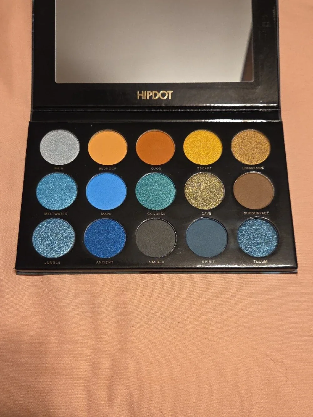 Eyeshadow Palette — Green Marble Finish